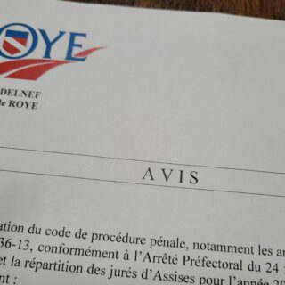 Tirage au sort des jurés d'assises